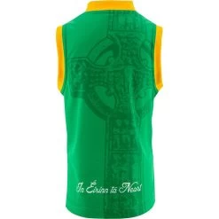 Celtic Cross Hooped Kids' Vest Green / Amber -Sports Equipment Discount Store show 112 0 gen gncelh kids p2