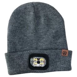 Six Peaks LED Lighted Beanie Hat Grey