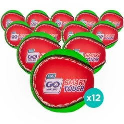 Smart Touch Hurling Ball Green / Red 12 Pack