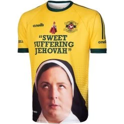 'Sweet Suffering Jehovah' Men's Derry Girls Jersey