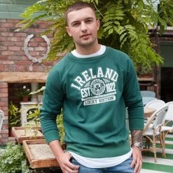 Republic Of Ireland Sweatshirt Bottle Green