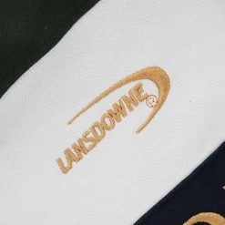 Men's Lansdowne Ireland Stripe Short Sleeve Rugby Top Bottle / White 10 Men's Lansdowne Ireland Stripe Short Sleeve Rugby Top Bottle / White -Sports Equipment Discount Store tradcraft r 3101 m bott wht gold irl stripes ss rugby 3