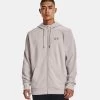 Under Armour Men's Fleece® Full-Zip Hoodie Ghost Grey / Pewter -Sports Equipment Discount Store v5 1373357 592 fc