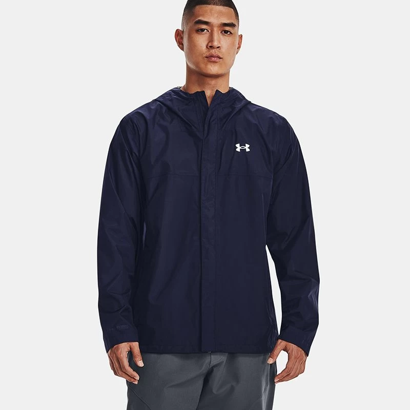 Under Armour Men's UA Stormproof Cloudstrike 2.0 Jacket Midnight Navy / White 3 Under Armour Men's UA Stormproof Cloudstrike 2.0 Jacket Midnight Navy / White